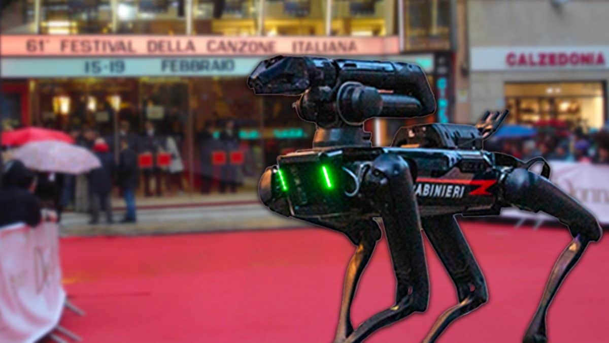 cane robot sanremo