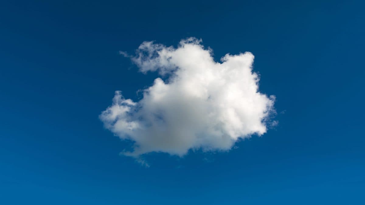 come fanno le nuvole a non cadere