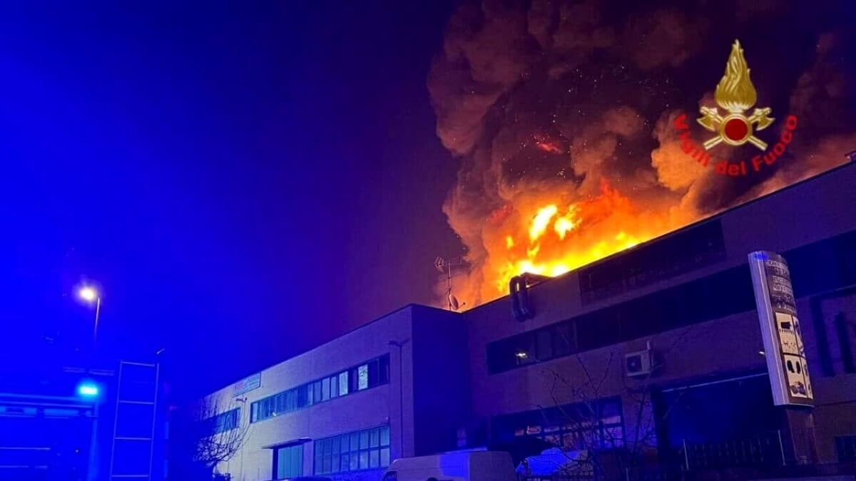 incendio brianza concorezzo