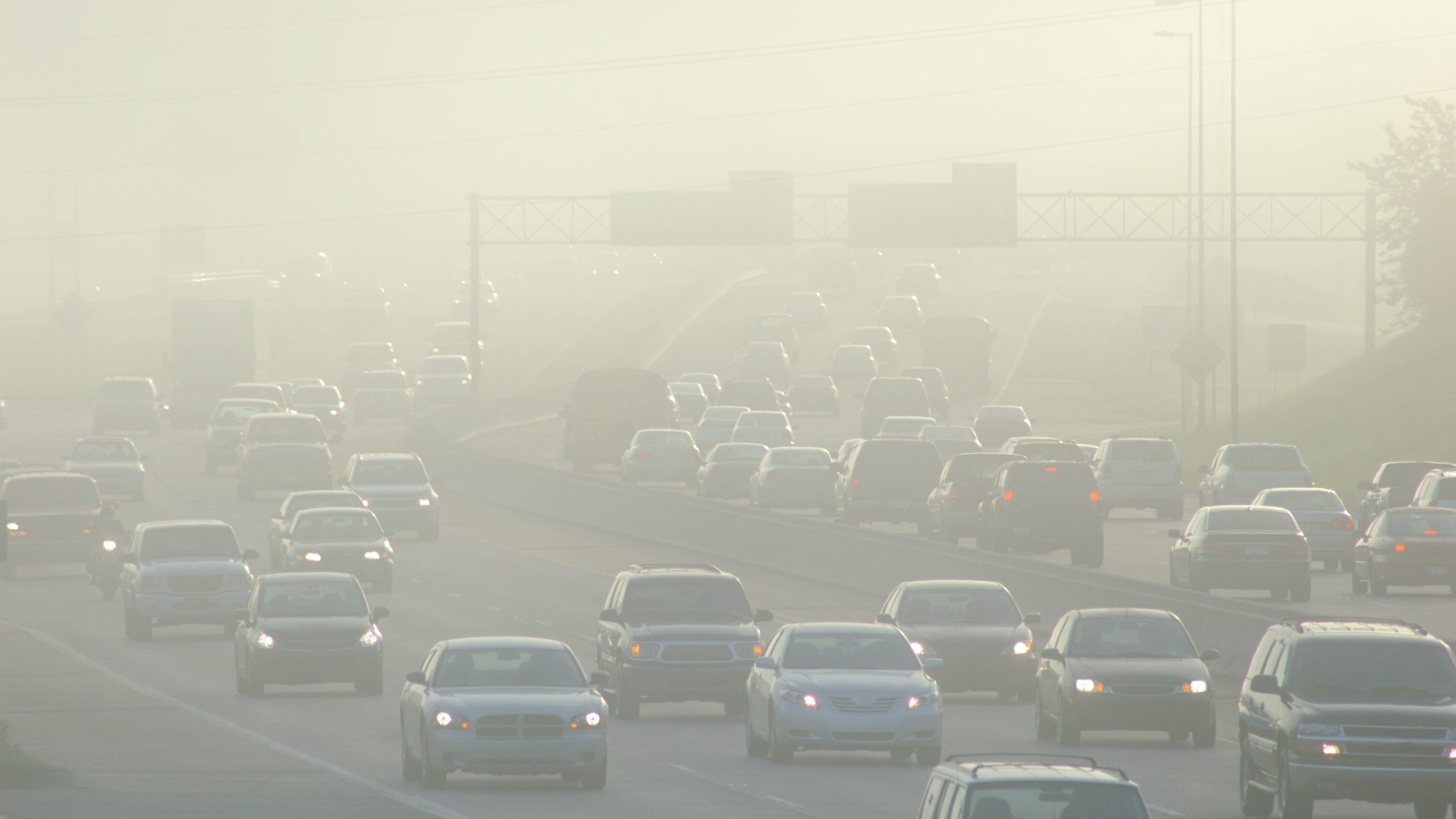 nebbia e smog
