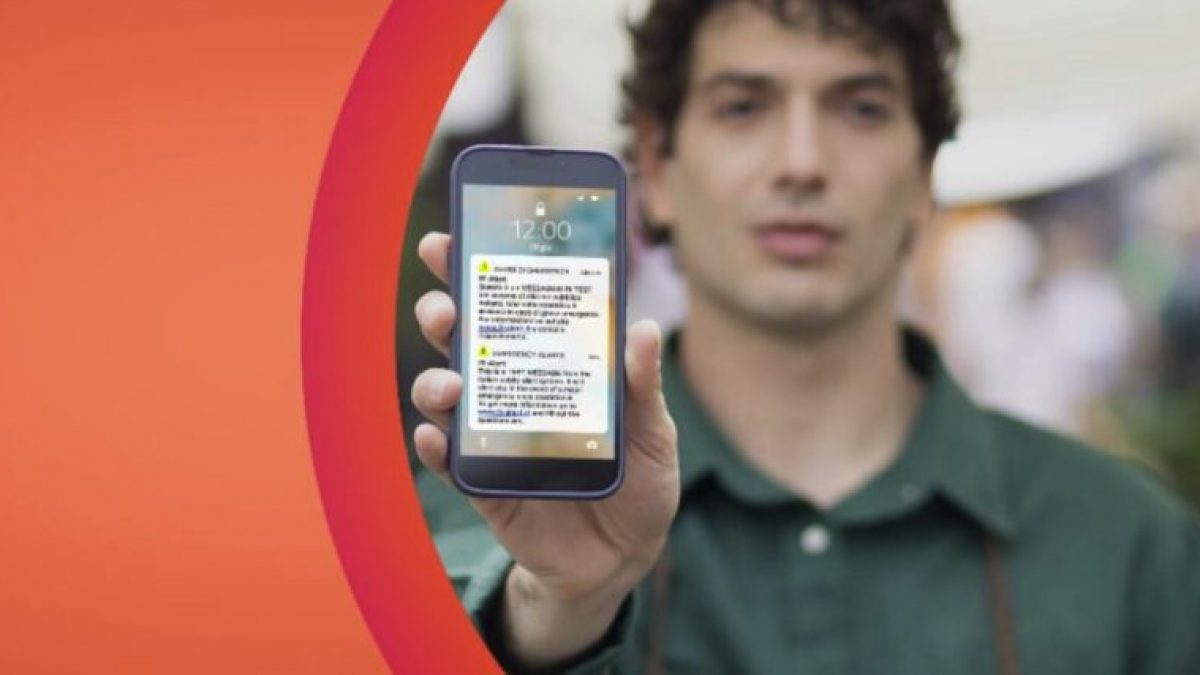 test IT alert Emilia Romagna