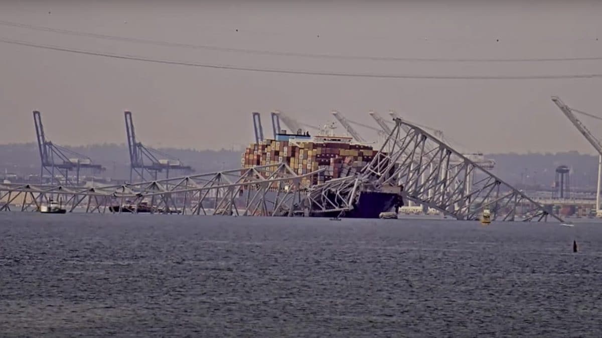 dali ponte scott key baltimora crollo incidente