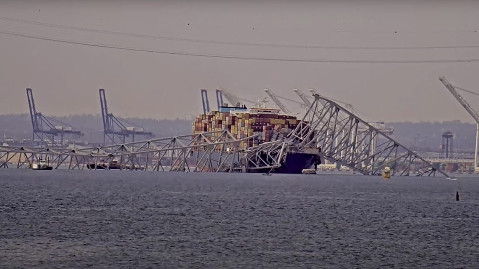 dali ponte scott key baltimora crollo incidente