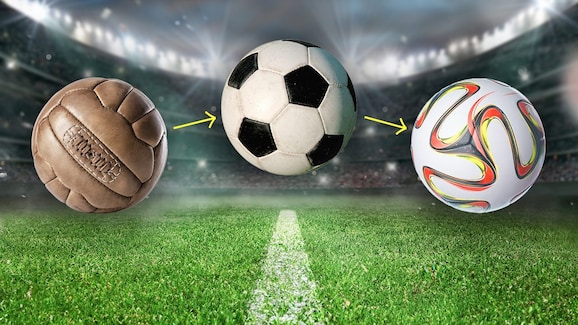 evoluzione pallone da calcio