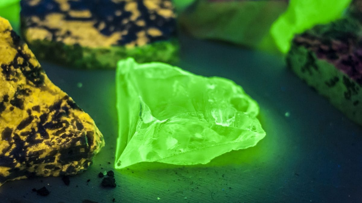 fluorescenza minerali