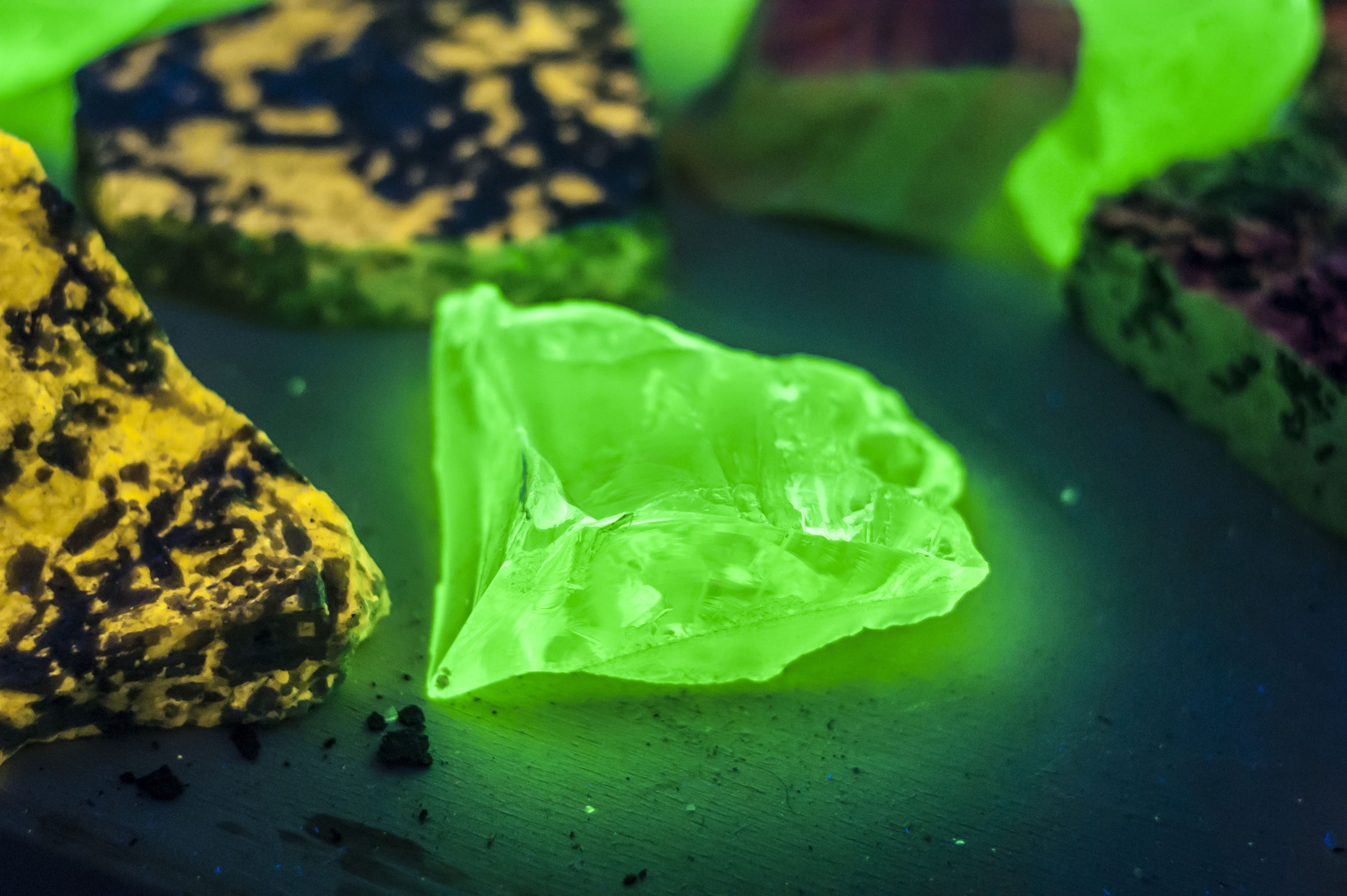 fluorescenza minerali