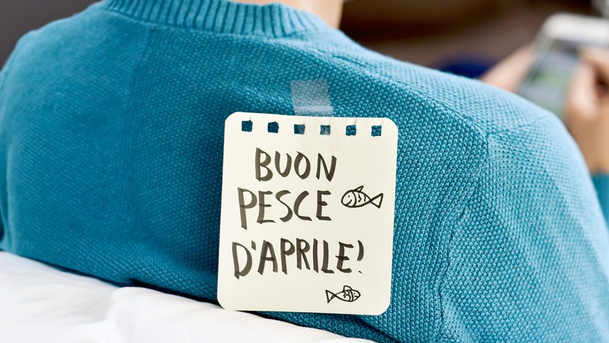 pesce aprile primo scherzi