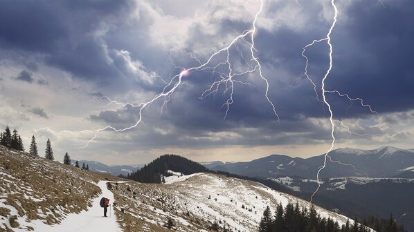 probabilità fulmine colpito