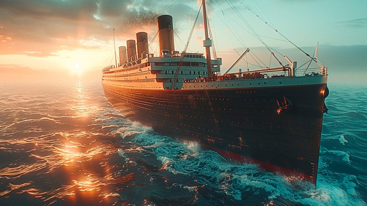 titanic come era fatto