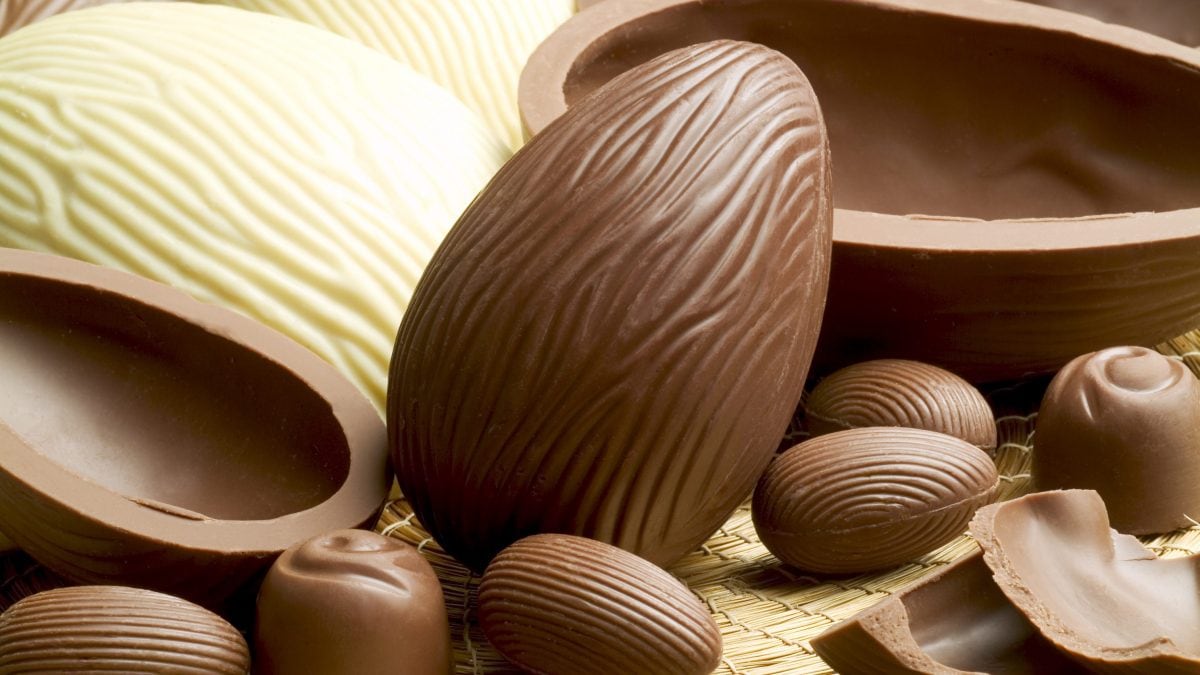 uova di pasqua cioccolato origine