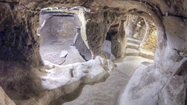 Derinkuyu citta sotterranea sotto terra turchia cappadocia