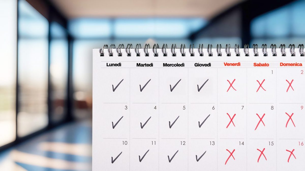 Settimana corta funziona