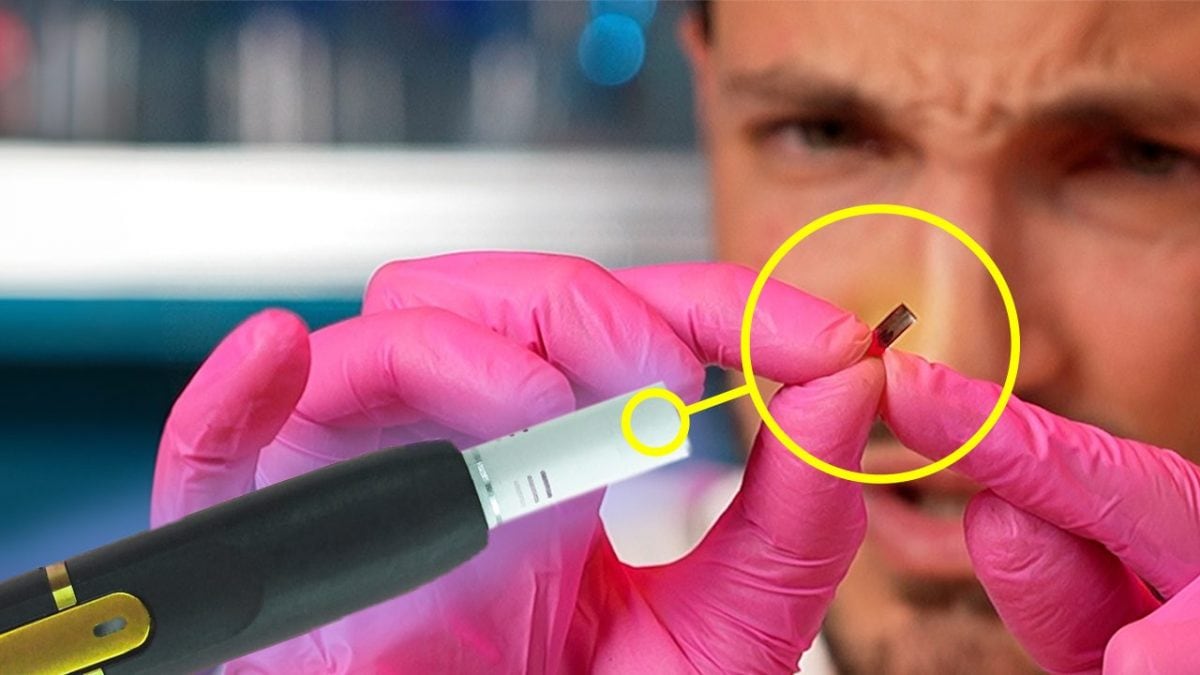 Sigarette con tabacco riscaldato come funzionano