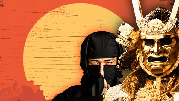ninja vs samurai