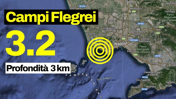 sciame sismico campi flegrei