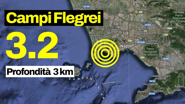 sciame sismico campi flegrei