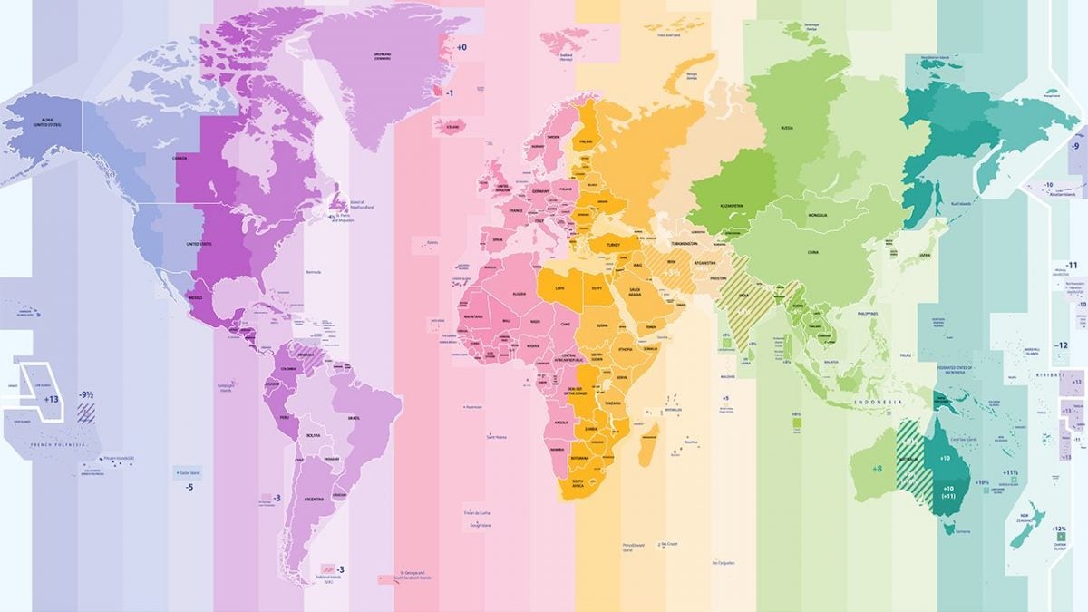 come funzionano i fusi orari