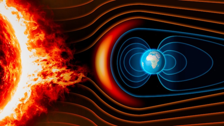 diminuzione campo magnetico terrestre vita