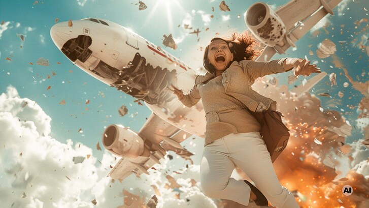 donna sopravvissuta 10 mila metri