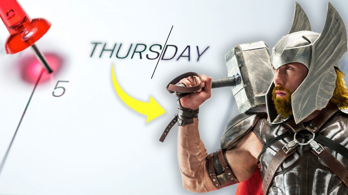 Origine nomi giorni della settimana