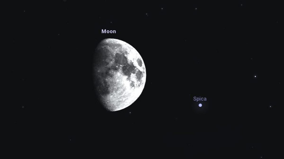 congiunzione luna spica giugno 2024