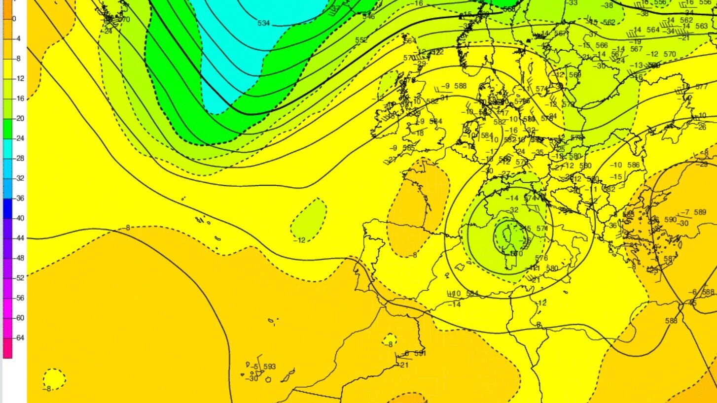 goccia fredda maltempo nord italia