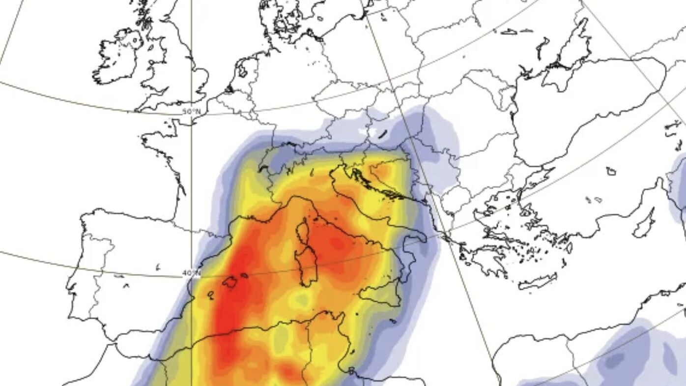 ondata polvere sahara italia