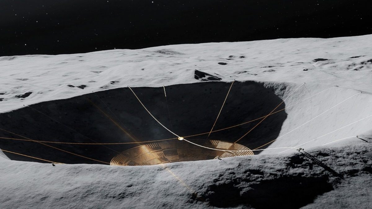 radiotelescopio luna