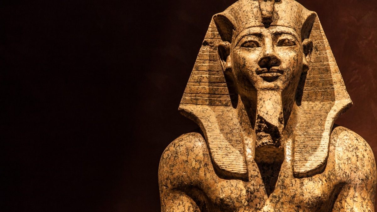 sarcofago del faraone Ramses II