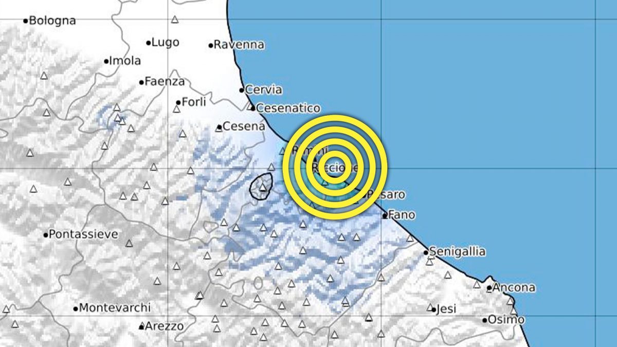 terremoto 3.5 riccione