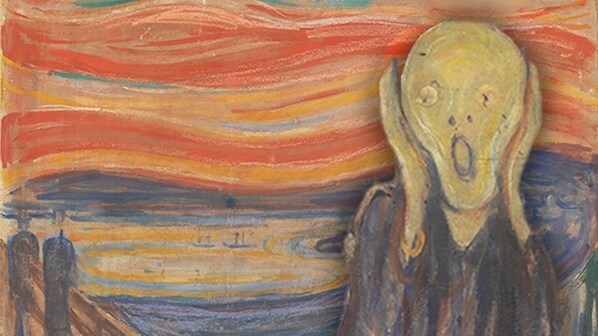 urlo di munch cielo rosso eruzione krakatoa motivo scientifico