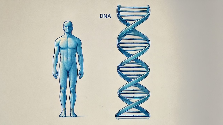 DNA lungo 2 metri