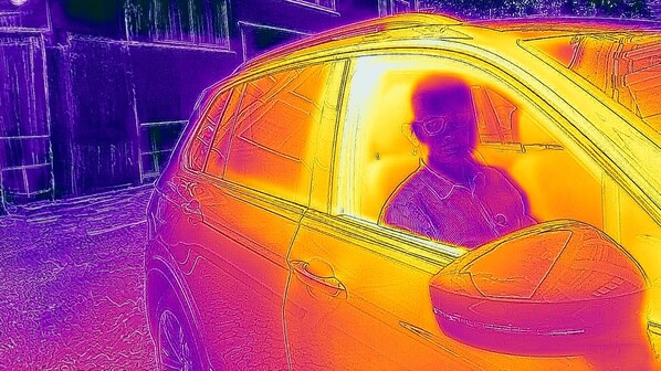 caldo in auto