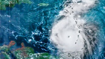 Uragano Beryl record traiettoria