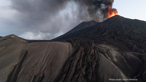 eruzione Etna luglio 2024