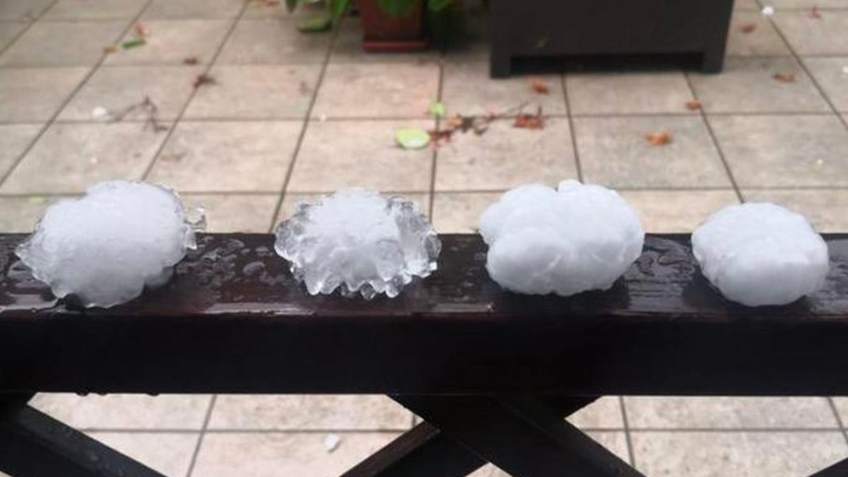 Grandine milano maltempo