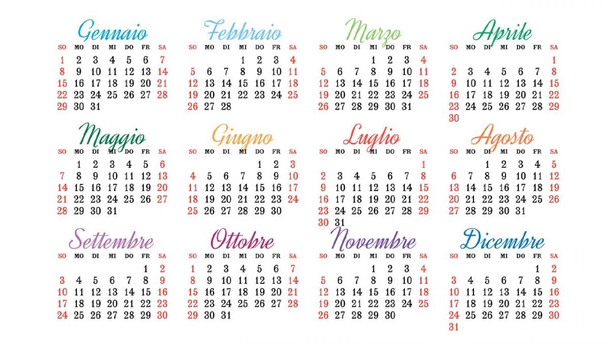 origine e significato nomi dei mesi in italiano