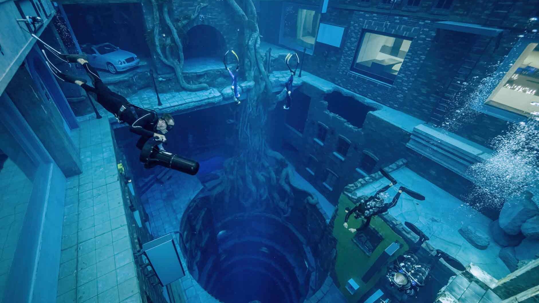 piscina piu profonda del mondo Deep Dive Dubai