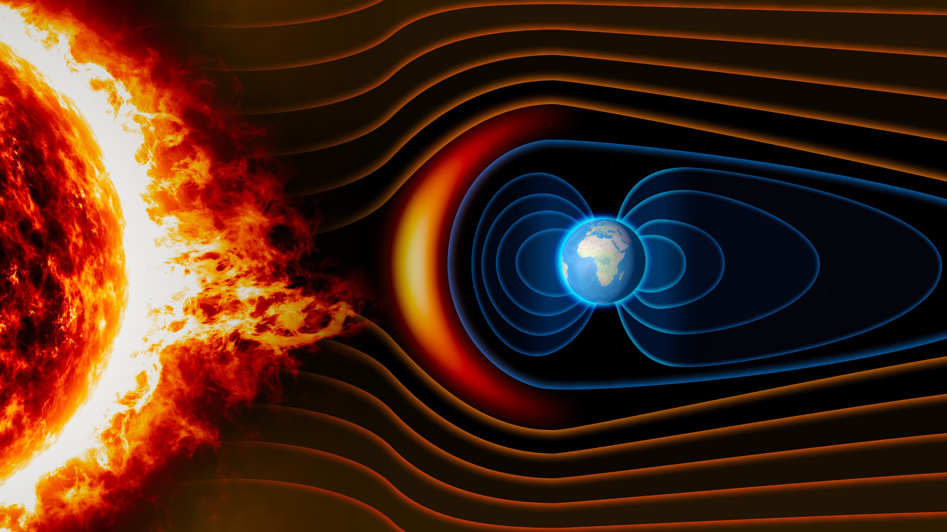 tempesta solare blackout