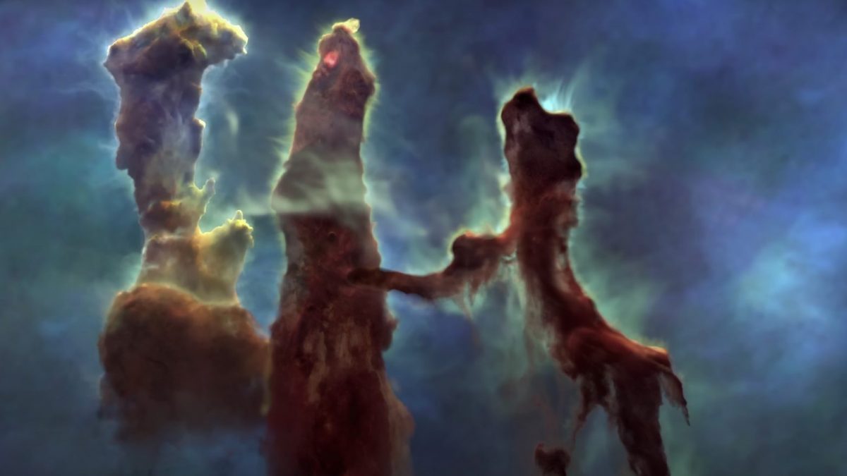 video pilastri creazione hubble james webb nasa