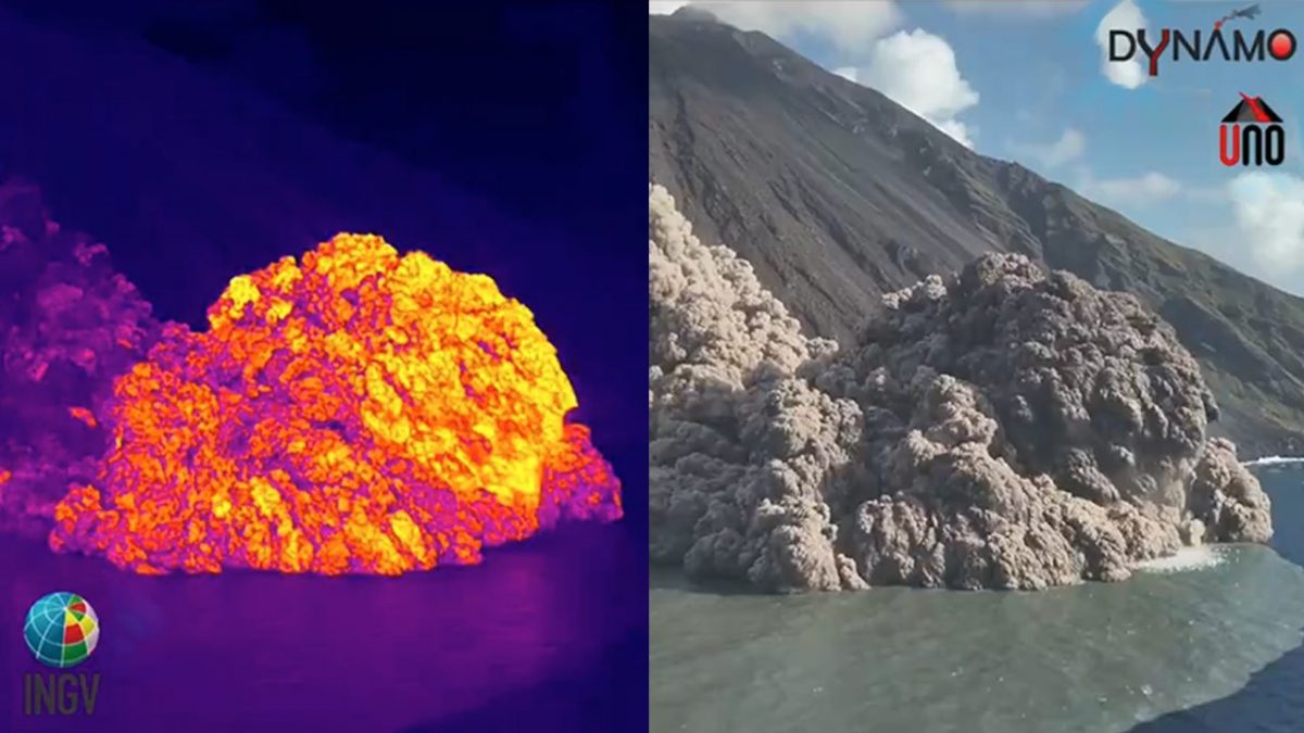 vulcano stromboli allerta rossa cosa significa cosa succede