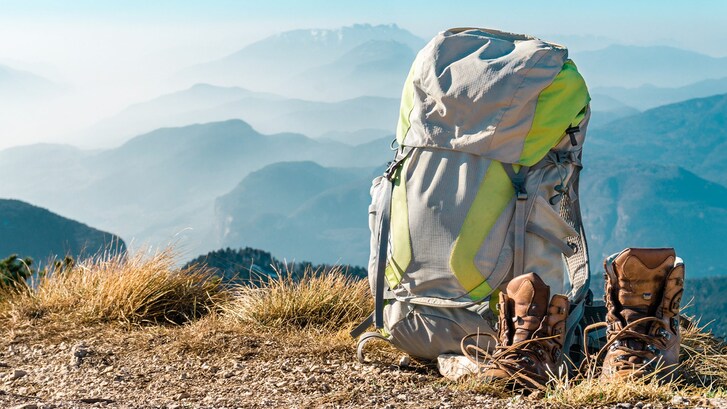 zaino montagna preparare