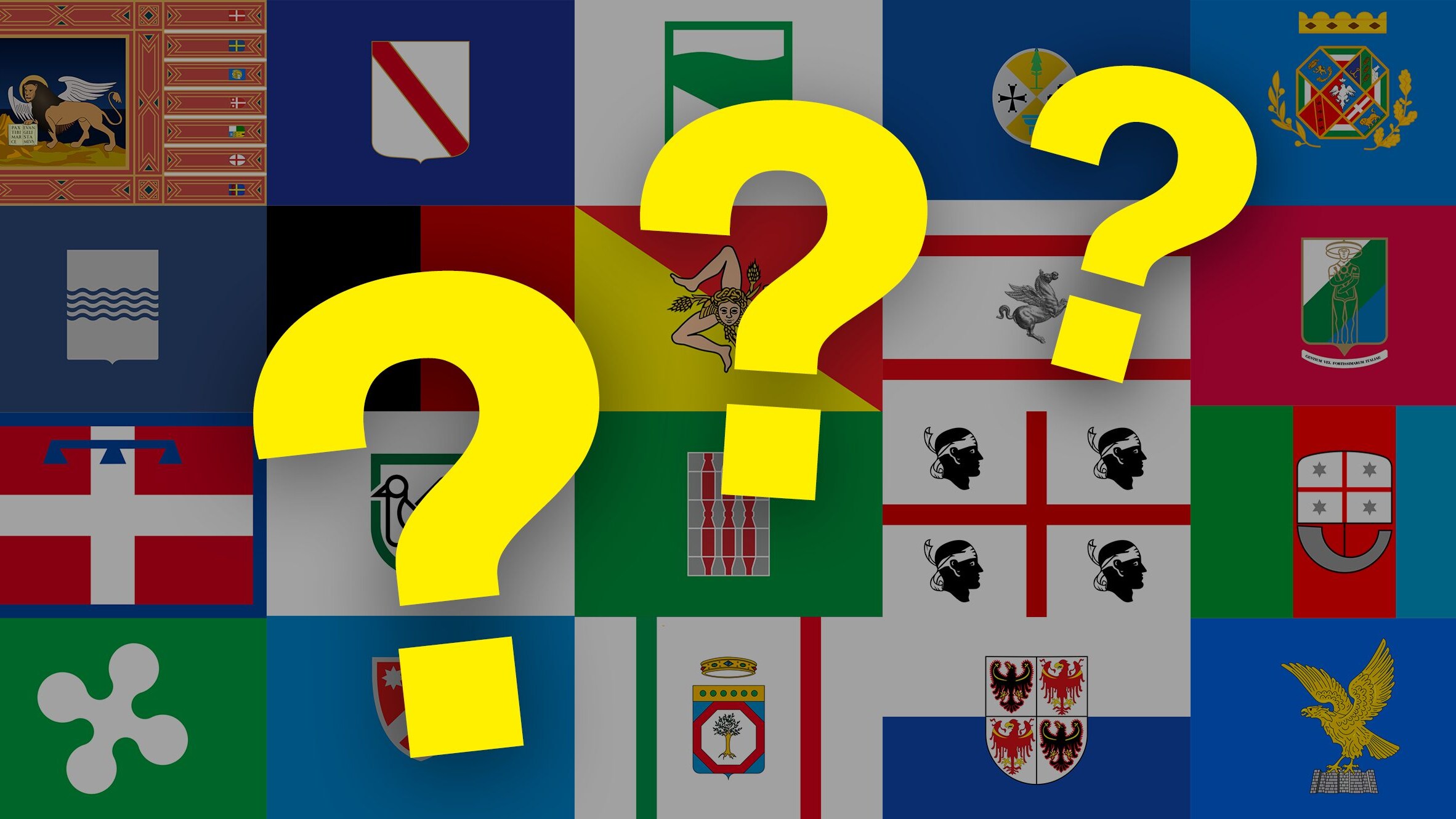 Bandiere Regioni italiane quiz indovina