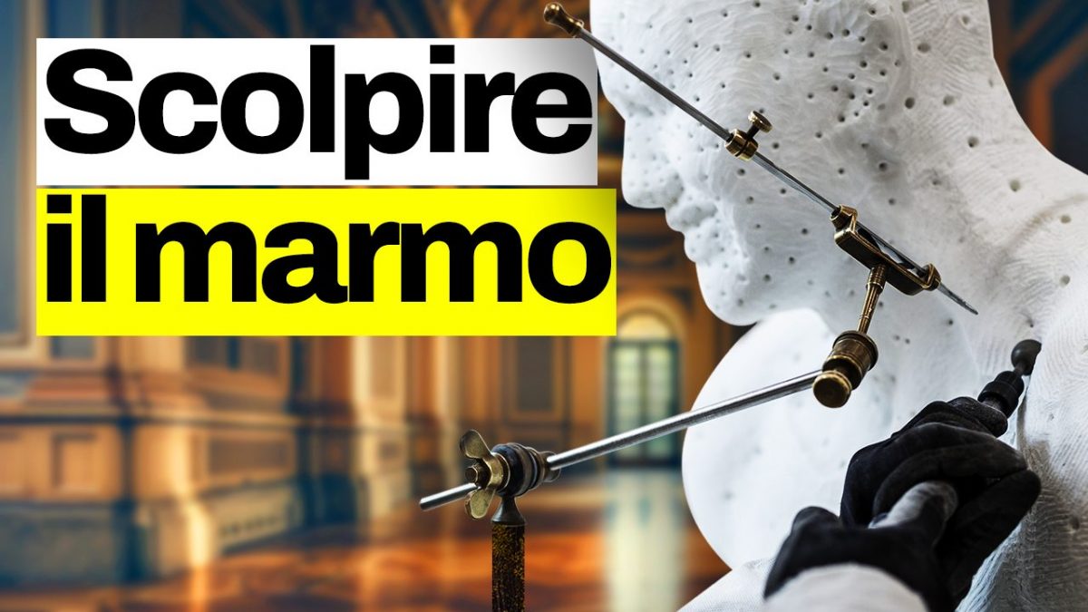 Jago scolpire il marmo