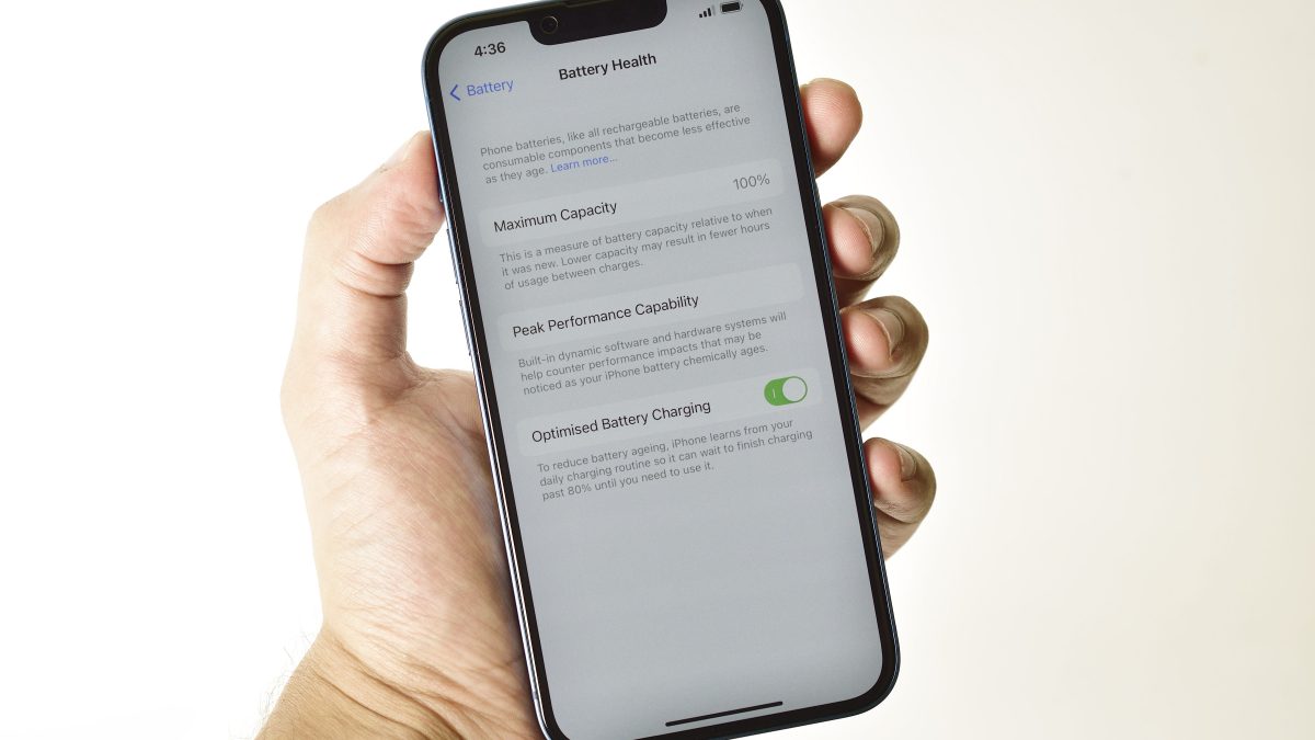 stato di salute batteria smartphone