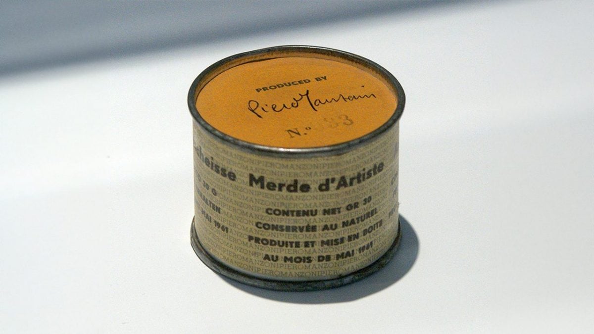 merda artista cosa contiene