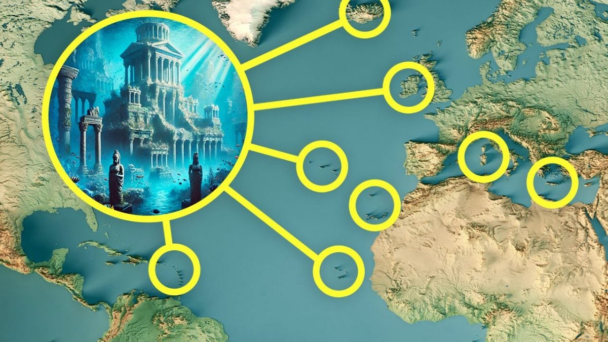 mito isola atlantide dove si trova esistita davvero