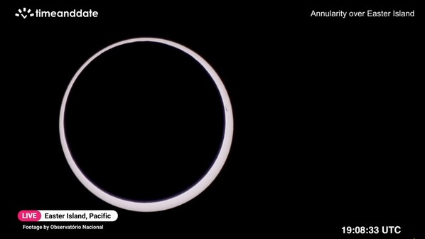 Eclissi anulare isola di Pasqua