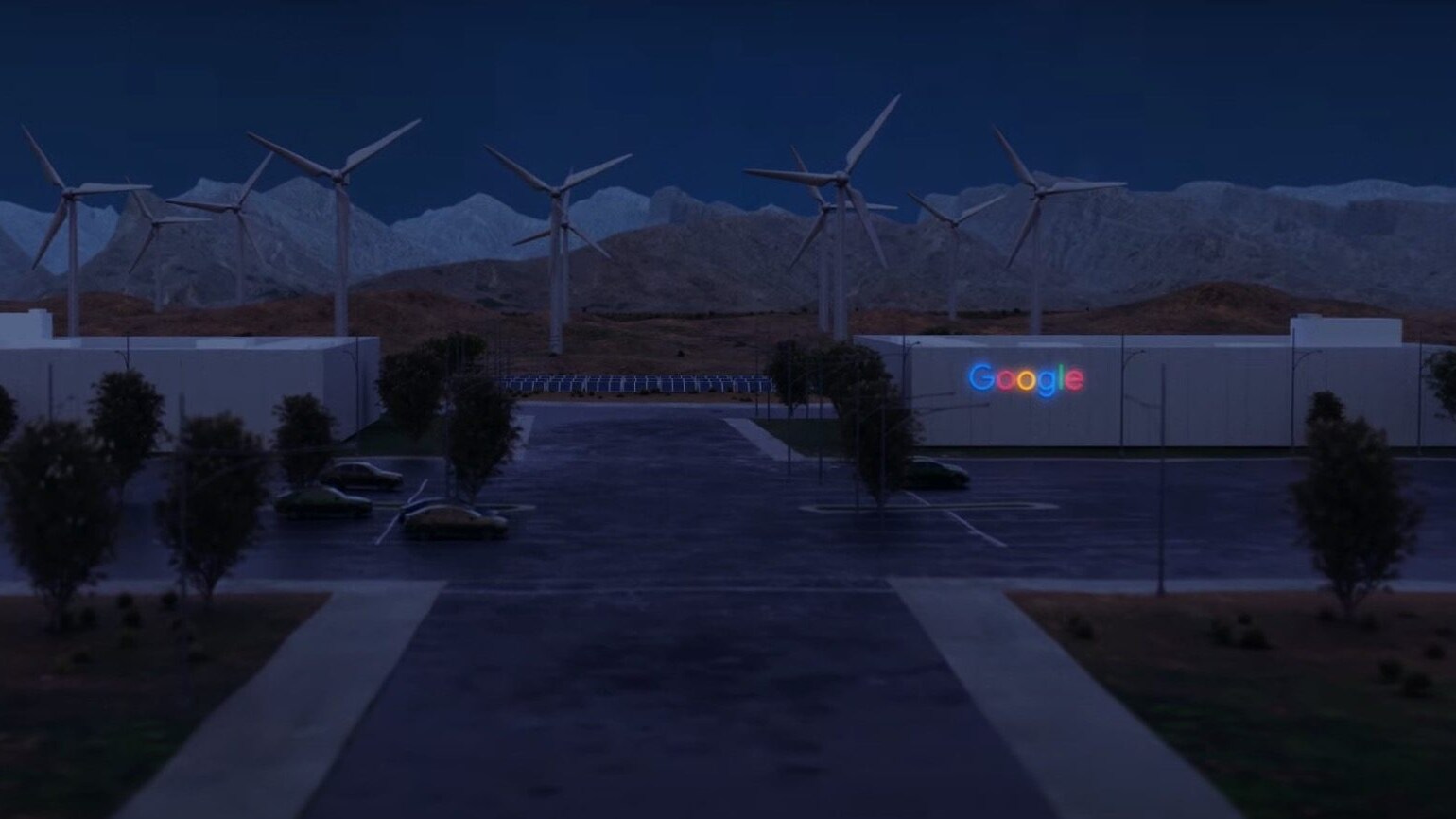Render data center di Google