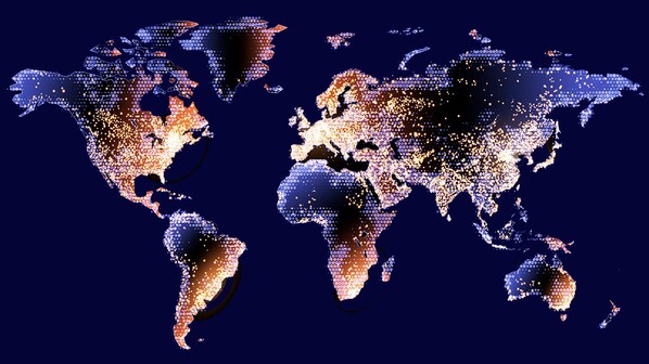 dove vive la popolazione mondiale zone piu abitate
